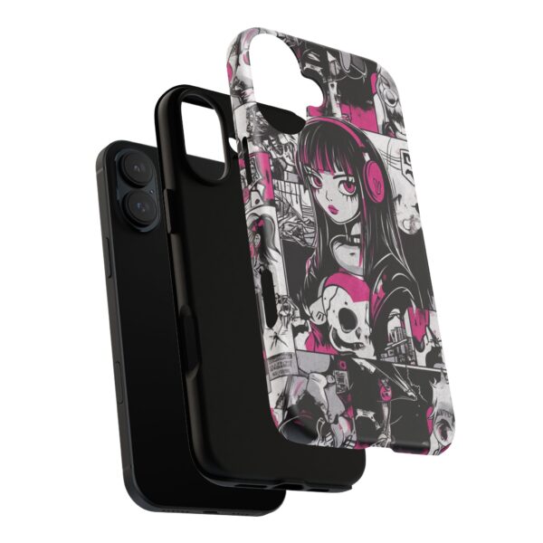 Goth Girl pop art phone case - Image 181