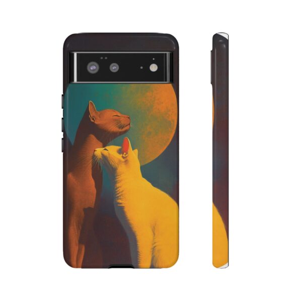 Phone Case - Aesthetic Love Cats themed Tough Case - Image 43