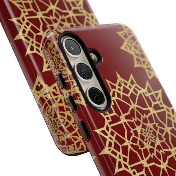 Phone Case - Beautiful Red Wine and Gold Pattern - Image 136