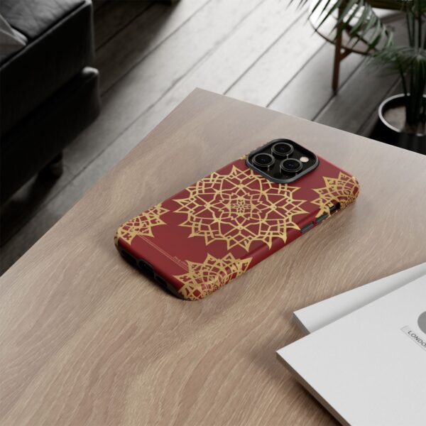 Phone Case - Beautiful Red Wine and Gold Pattern - Image 78