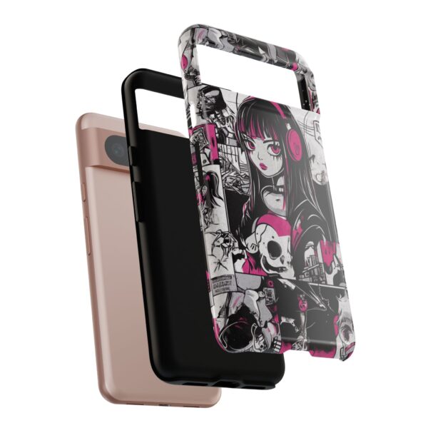 Goth Girl pop art phone case - Image 162