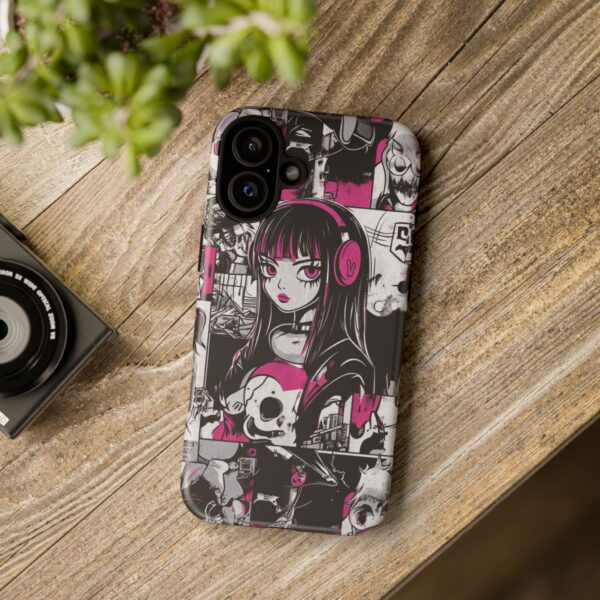 Goth Girl pop art phone case - Image 182