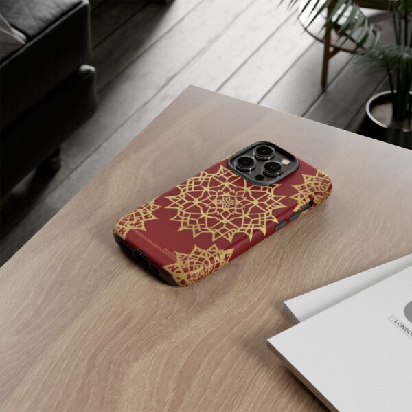 Phone Case - Beautiful Red Wine and Gold Pattern - Image 62