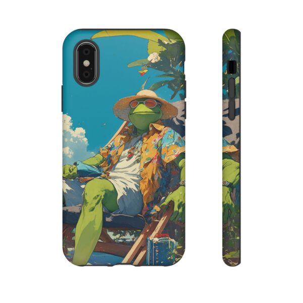 Cool Kermit the frog Aesthetic Summer Phone Case - Image 2