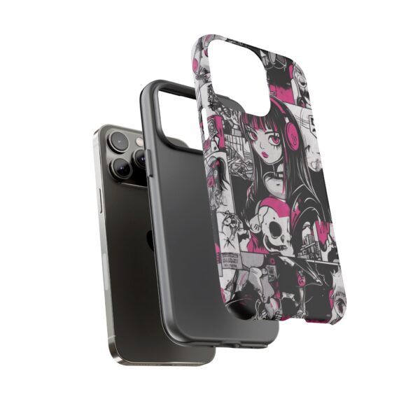 Goth Girl pop art phone case - Image 77