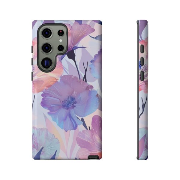 Phone Case - Holographic Floral Pattern Tough Case - Image 79