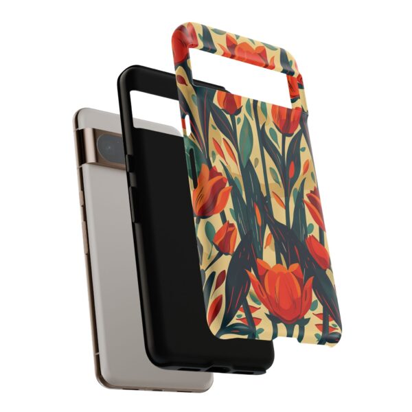 Phone Case - Aesthetic Floral Pattern Tough Case - Image 142