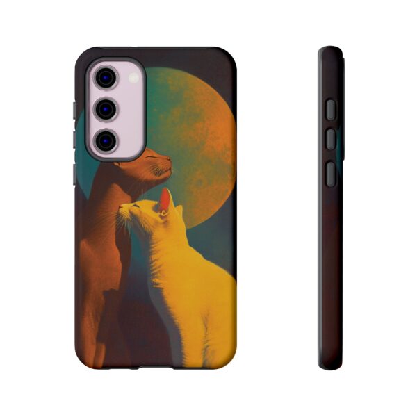 Phone Case - Aesthetic Love Cats themed Tough Case - Image 79