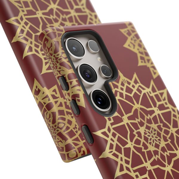 Phone Case - Beautiful Red Wine and Gold Pattern - Image 148