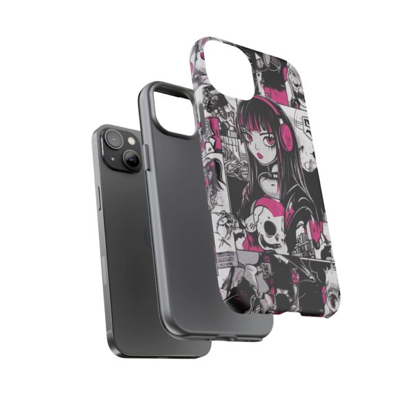 Goth Girl pop art phone case - Image 69