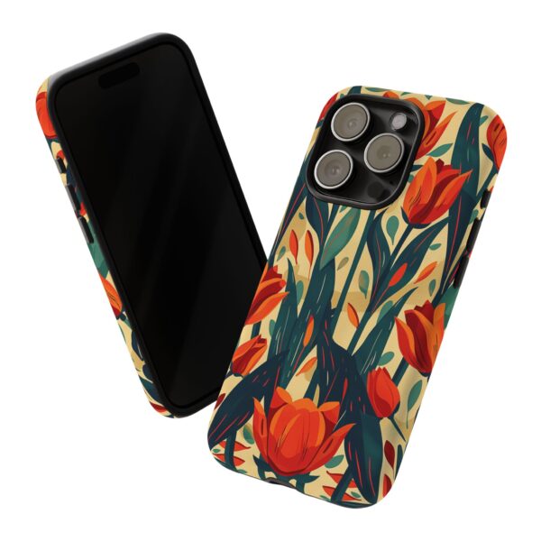 Phone Case - Aesthetic Floral Pattern Tough Case - Image 111