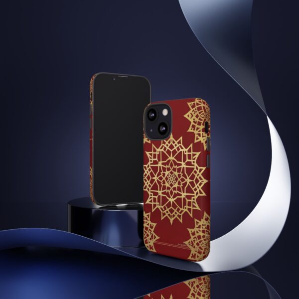 Phone Case - Beautiful Red Wine and Gold Pattern - Image 30