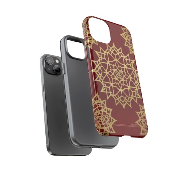 Phone Case - Beautiful Red Wine and Gold Pattern - Image 65