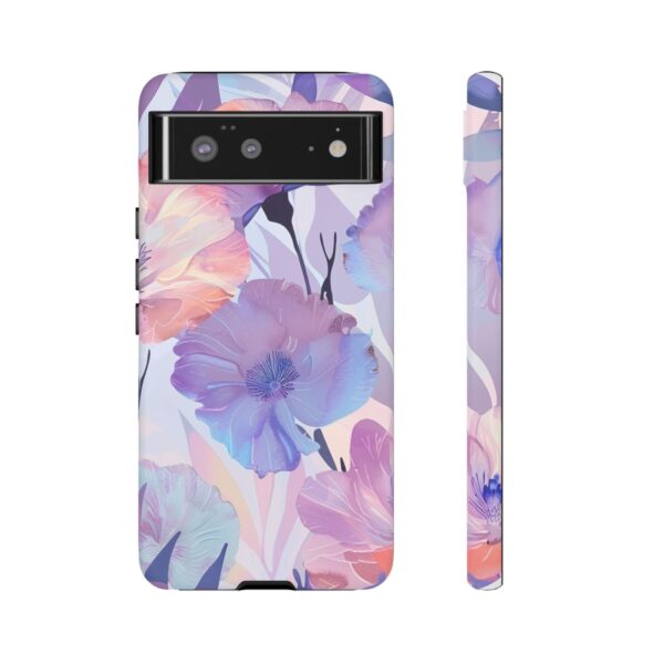 Phone Case - Holographic Floral Pattern Tough Case - Image 45