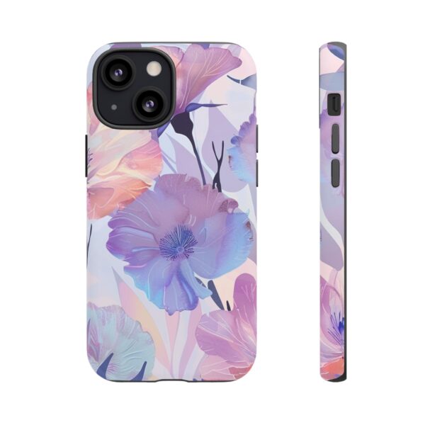 Phone Case - Holographic Floral Pattern Tough Case - Image 29