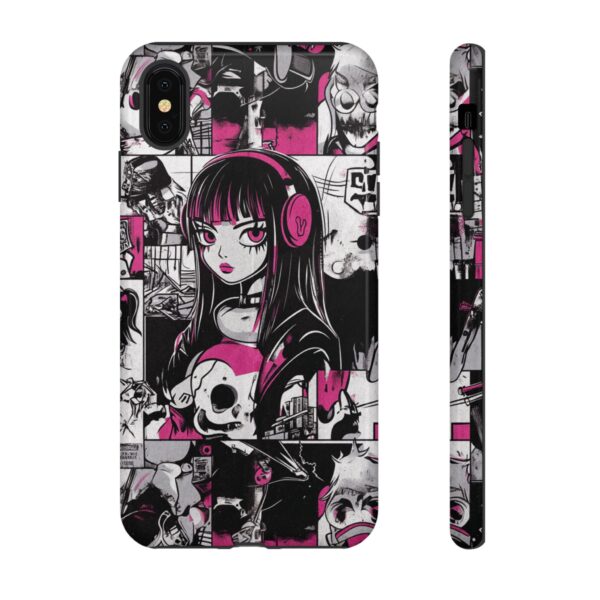 Goth Girl pop art phone case - Image 7