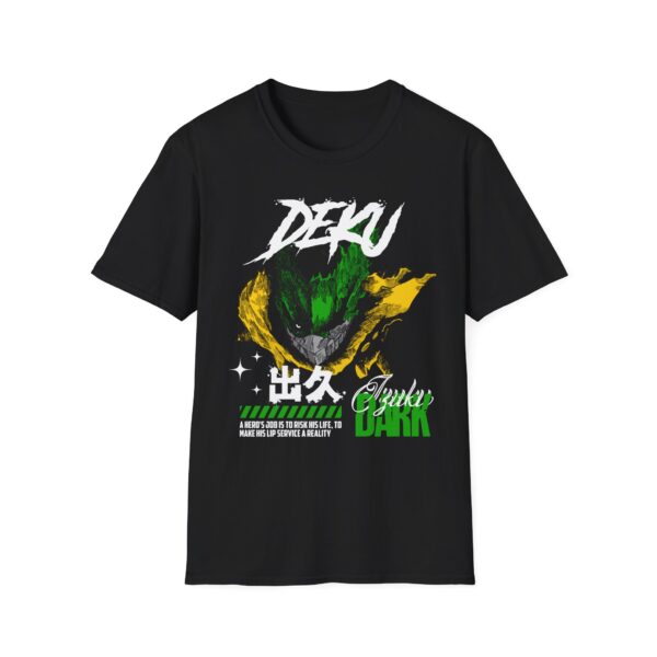 Dark Deku T-Shirt - My Hero Acadamia Anime Streetwear Design