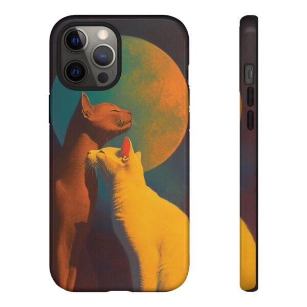 Phone Case - Aesthetic Love Cats themed Tough Case - Image 21