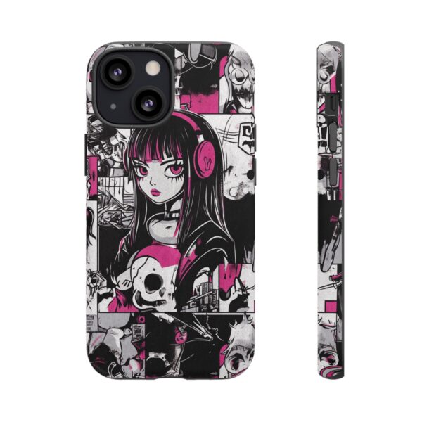 Goth Girl pop art phone case - Image 29