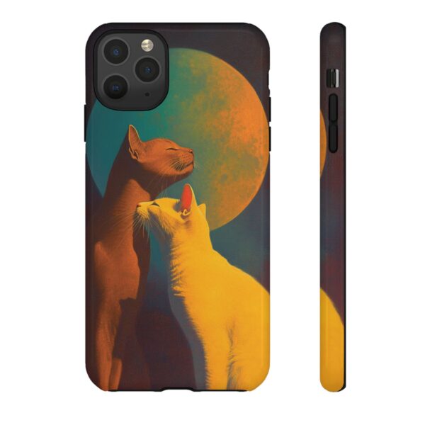 Phone Case - Aesthetic Love Cats themed Tough Case - Image 13