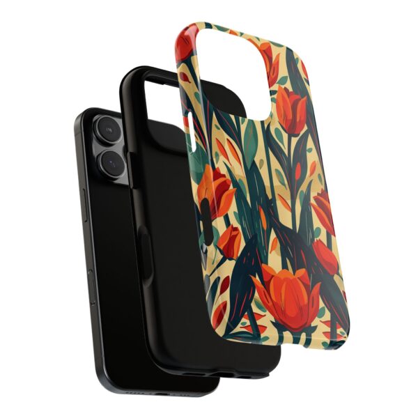 Phone Case - Aesthetic Floral Pattern Tough Case - Image 169