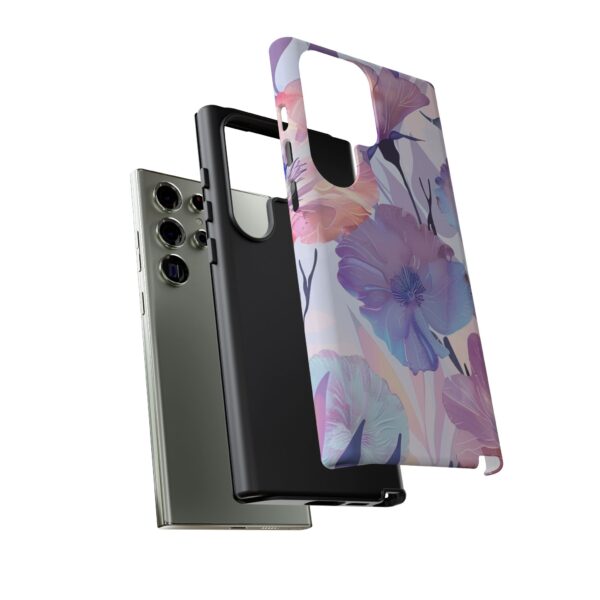 Phone Case - Holographic Floral Pattern Tough Case - Image 85