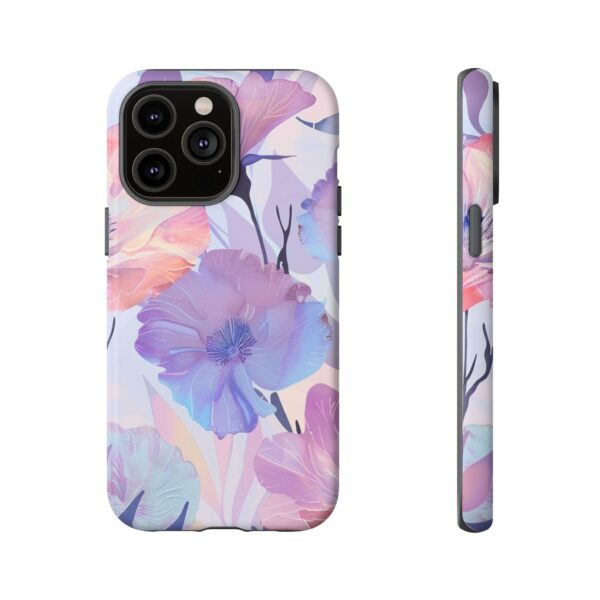 Phone Case - Holographic Floral Pattern Tough Case - Image 75