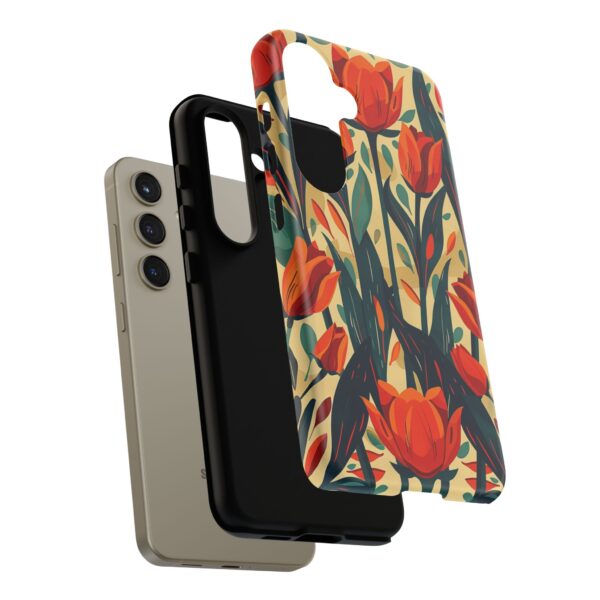 Phone Case - Aesthetic Floral Pattern Tough Case - Image 126