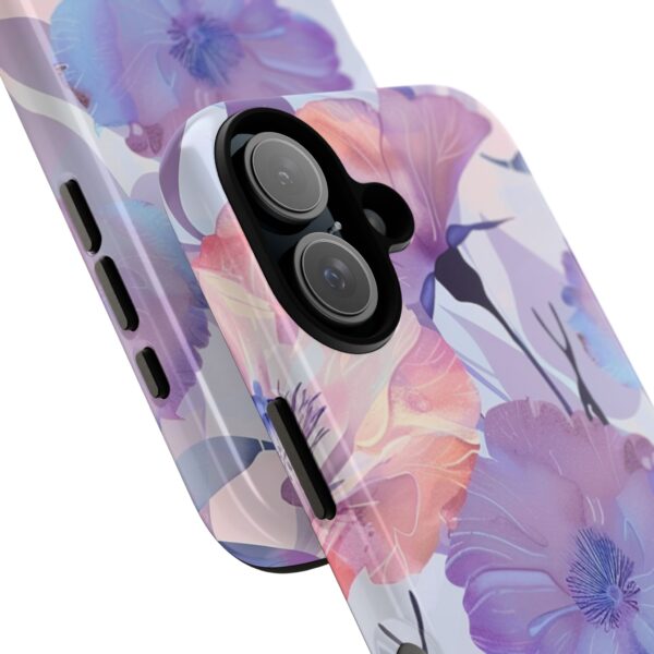 Phone Case - Holographic Floral Pattern Tough Case - Image 168