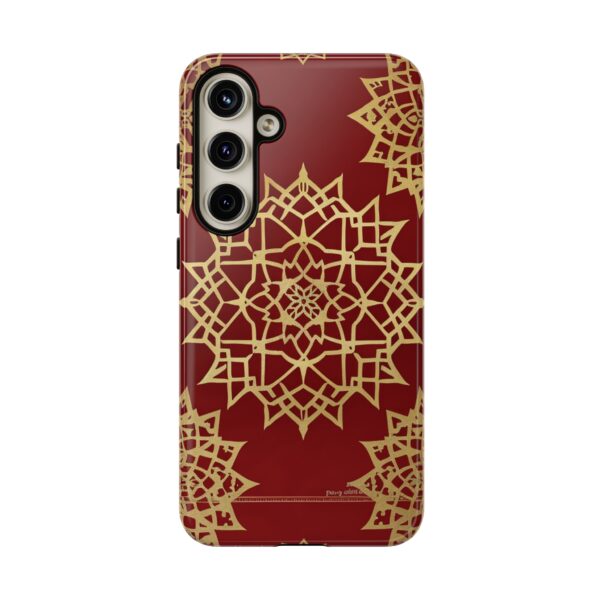 Phone Case - Beautiful Red Wine and Gold Pattern - Image 135