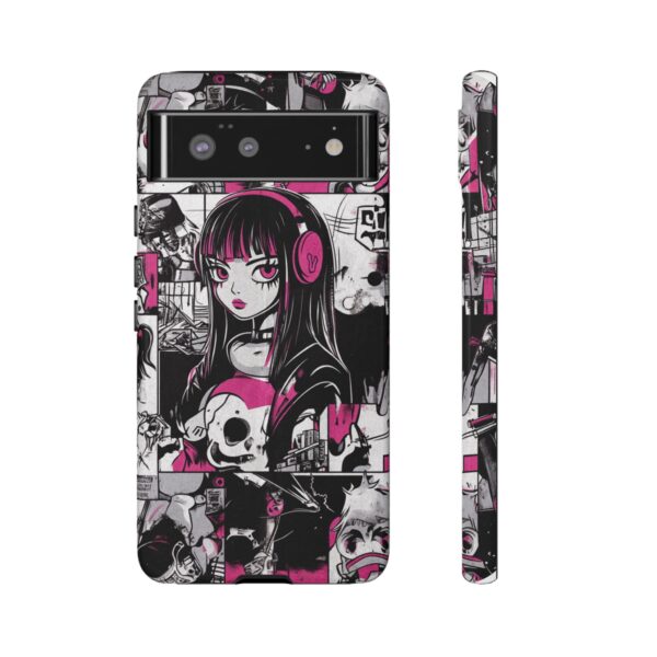 Goth Girl pop art phone case - Image 43