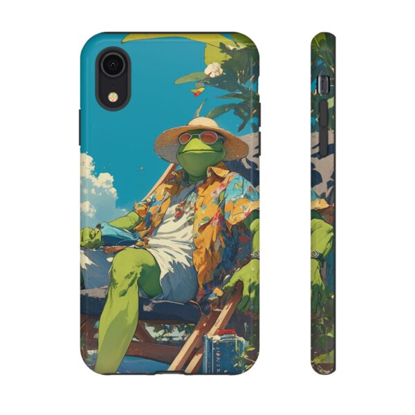 Cool Kermit the frog Aesthetic Summer Phone Case - Image 3