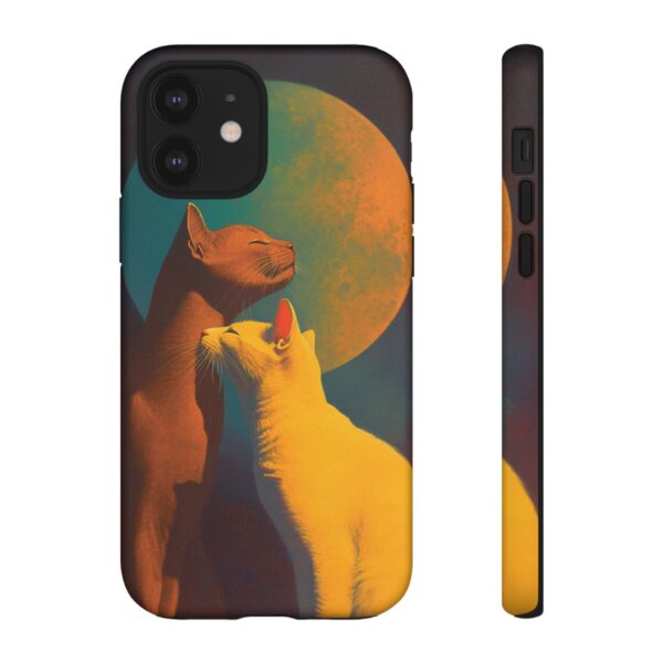 Phone Case - Aesthetic Love Cats themed Tough Case - Image 18