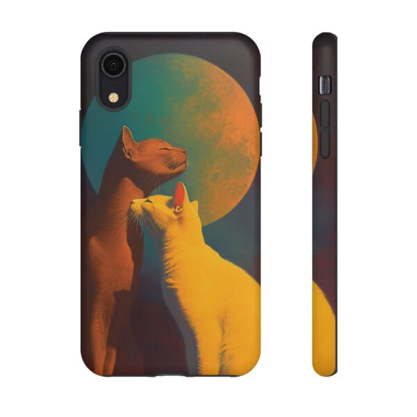 Phone Case - Aesthetic Love Cats themed Tough Case - Image 4