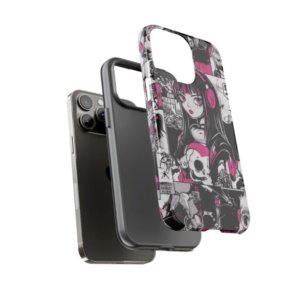 Goth Girl pop art phone case - Image 73