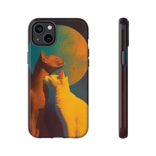 Phone Case - Aesthetic Love Cats themed Tough Case - Image 63