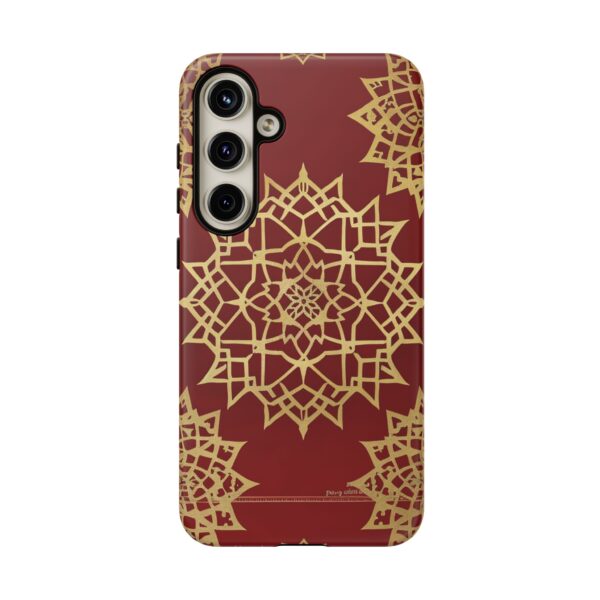 Phone Case - Beautiful Red Wine and Gold Pattern - Image 139