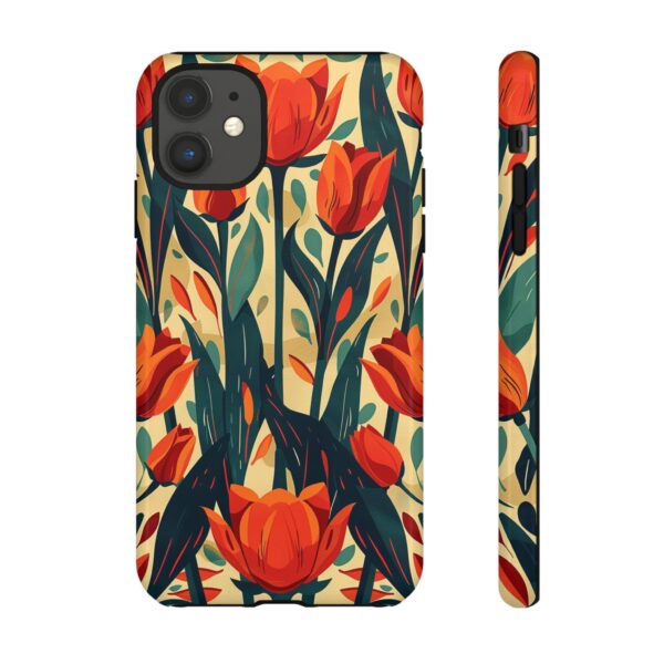 Phone Case - Aesthetic Floral Pattern Tough Case - Image 9