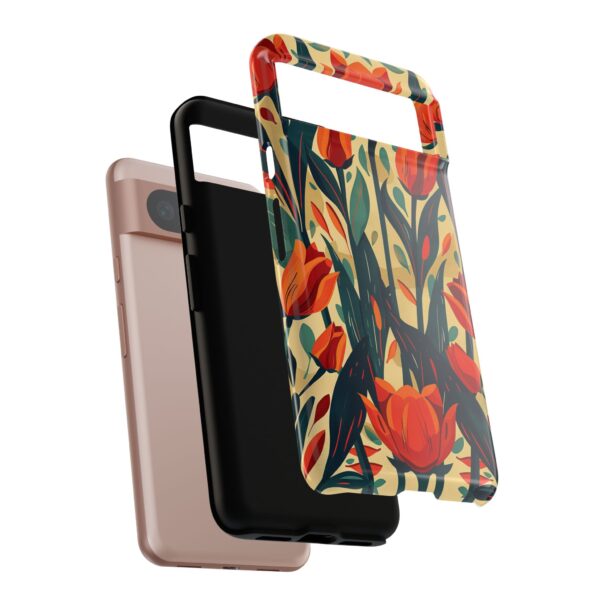 Phone Case - Aesthetic Floral Pattern Tough Case - Image 146