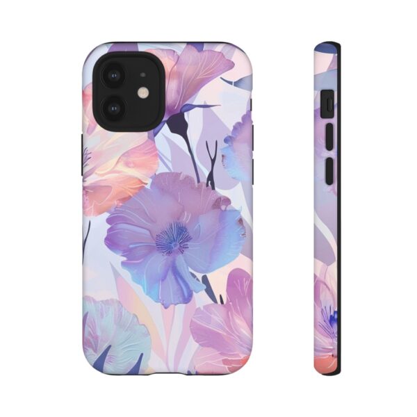 Phone Case - Holographic Floral Pattern Tough Case - Image 16