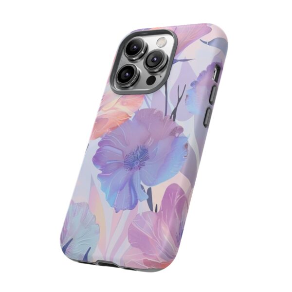 Phone Case - Holographic Floral Pattern Tough Case - Image 60