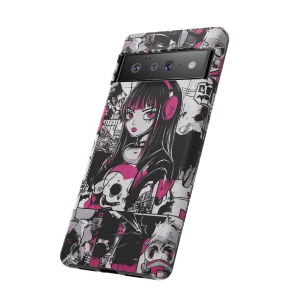 Goth Girl pop art phone case - Image 100