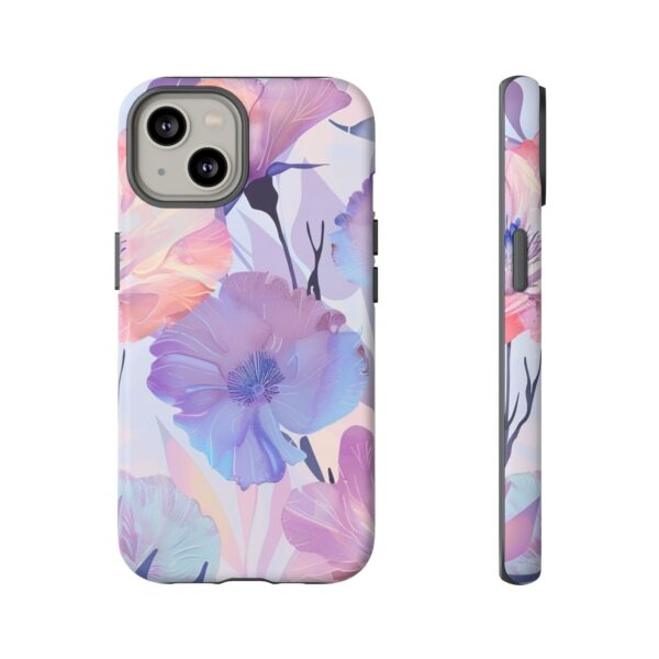 Phone Case - Holographic Floral Pattern Tough Case - Image 51