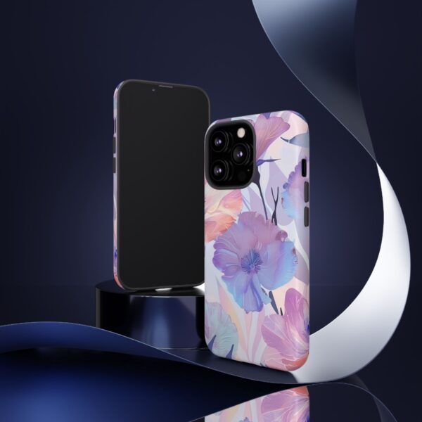 Phone Case - Holographic Floral Pattern Tough Case - Image 34