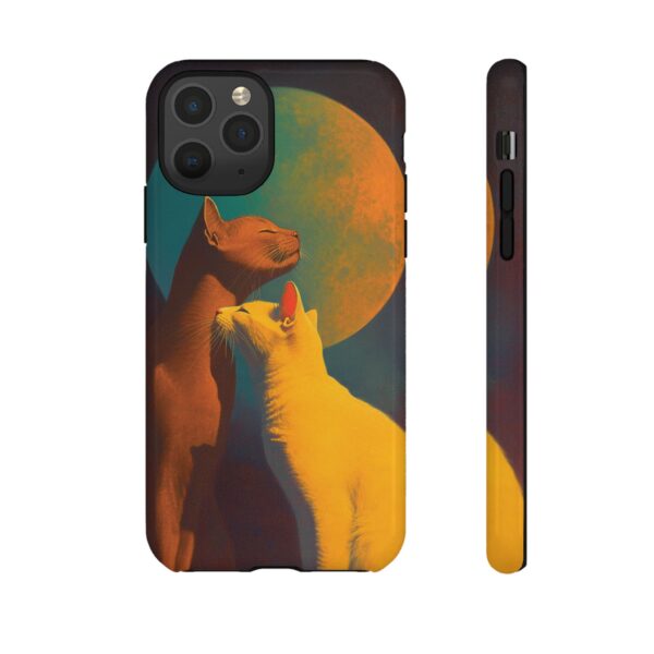 Phone Case - Aesthetic Love Cats themed Tough Case - Image 11