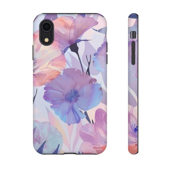 Phone Case - Holographic Floral Pattern Tough Case - Image 4