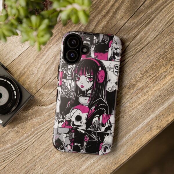 Goth Girl pop art phone case - Image 178