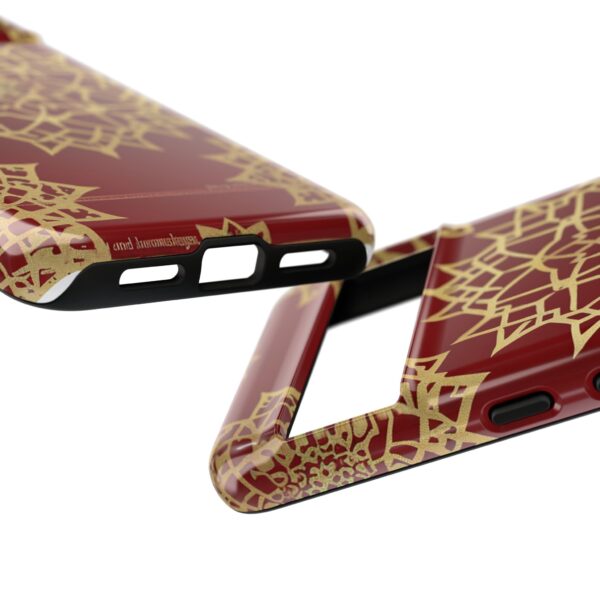 Phone Case - Beautiful Red Wine and Gold Pattern - Image 153