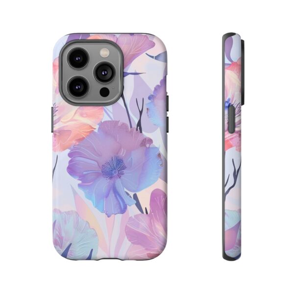 Phone Case - Holographic Floral Pattern Tough Case - Image 59