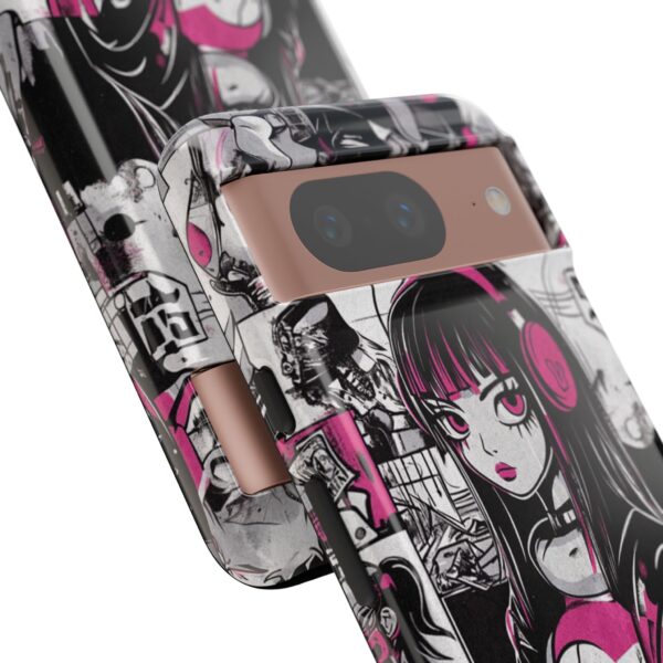 Goth Girl pop art phone case - Image 160